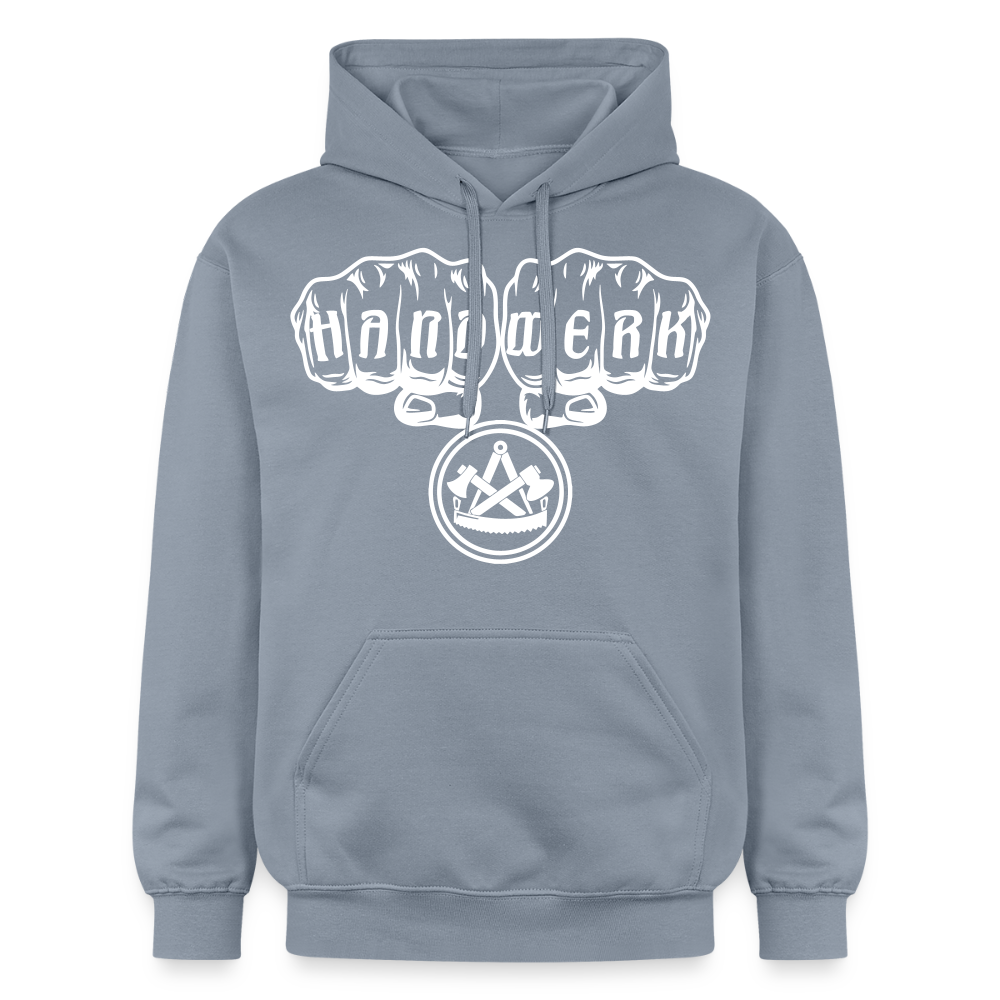 Gildan Unisex Softstyle® "Zimmermann" Blau Gildan Unisex Softstyle® Midweight Hoodie