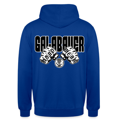 Unisex Hoodie "GaLaBauer" (beidseitig bedruckt) Royalblau Unisex Hoodie