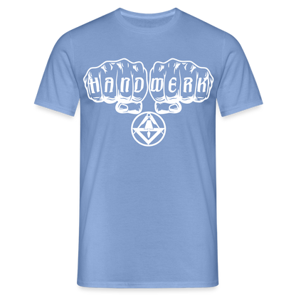 Unisex T-Shirt "Stuckateur" carolina blue Männer T-Shirt