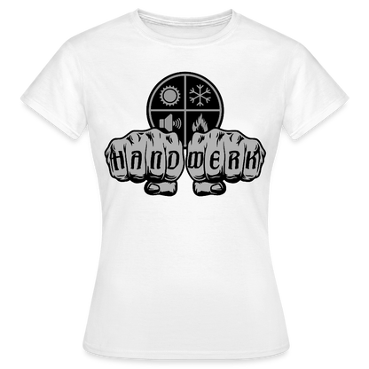 Frauen T-Shirt "Isolierer" Weiß Frauen T-Shirt