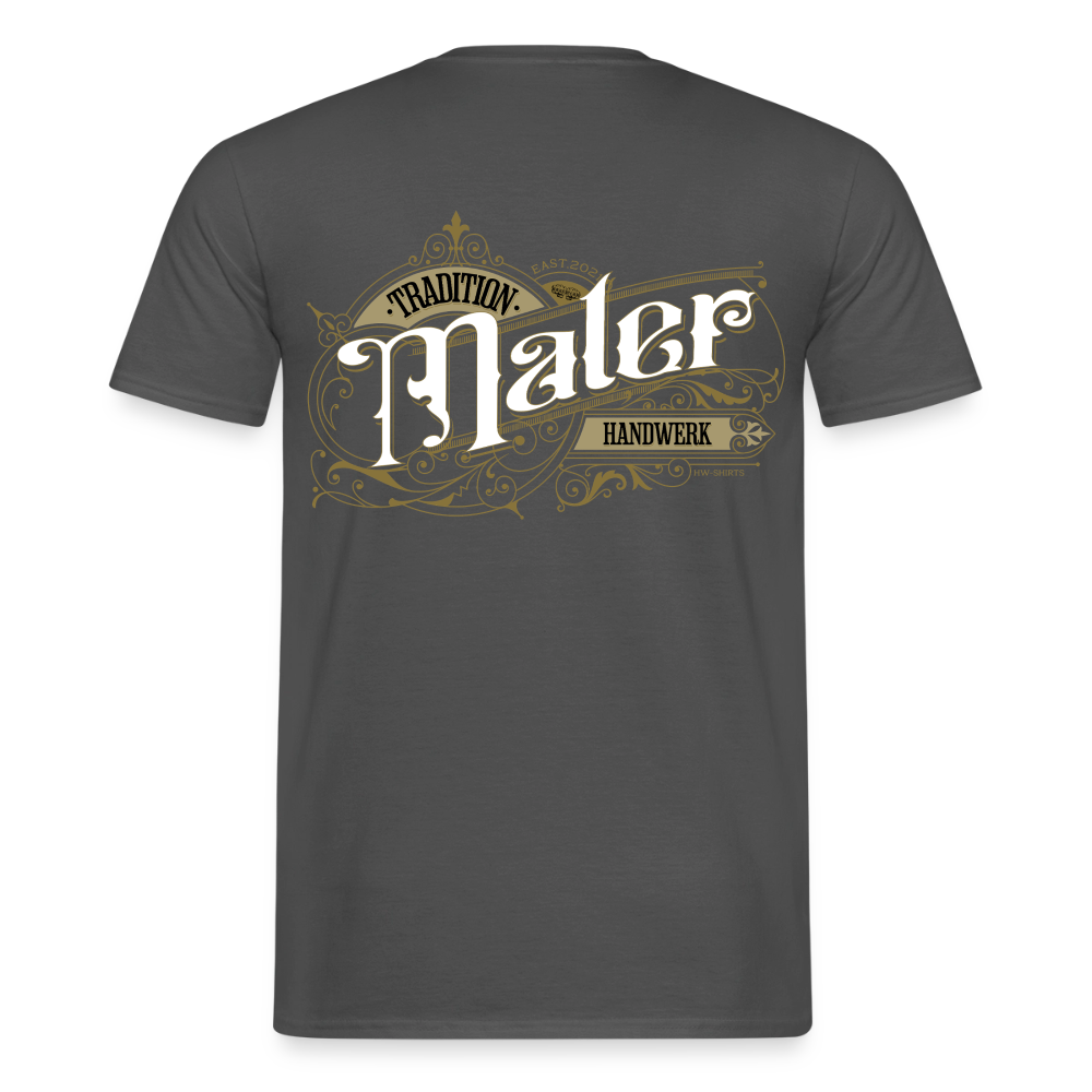 Unisex Maler-Motiv T-Shirt von Spreadconnect, bequemes Männer T-Shirt mit nostalgischem Design, weiche Baumwollqualität.