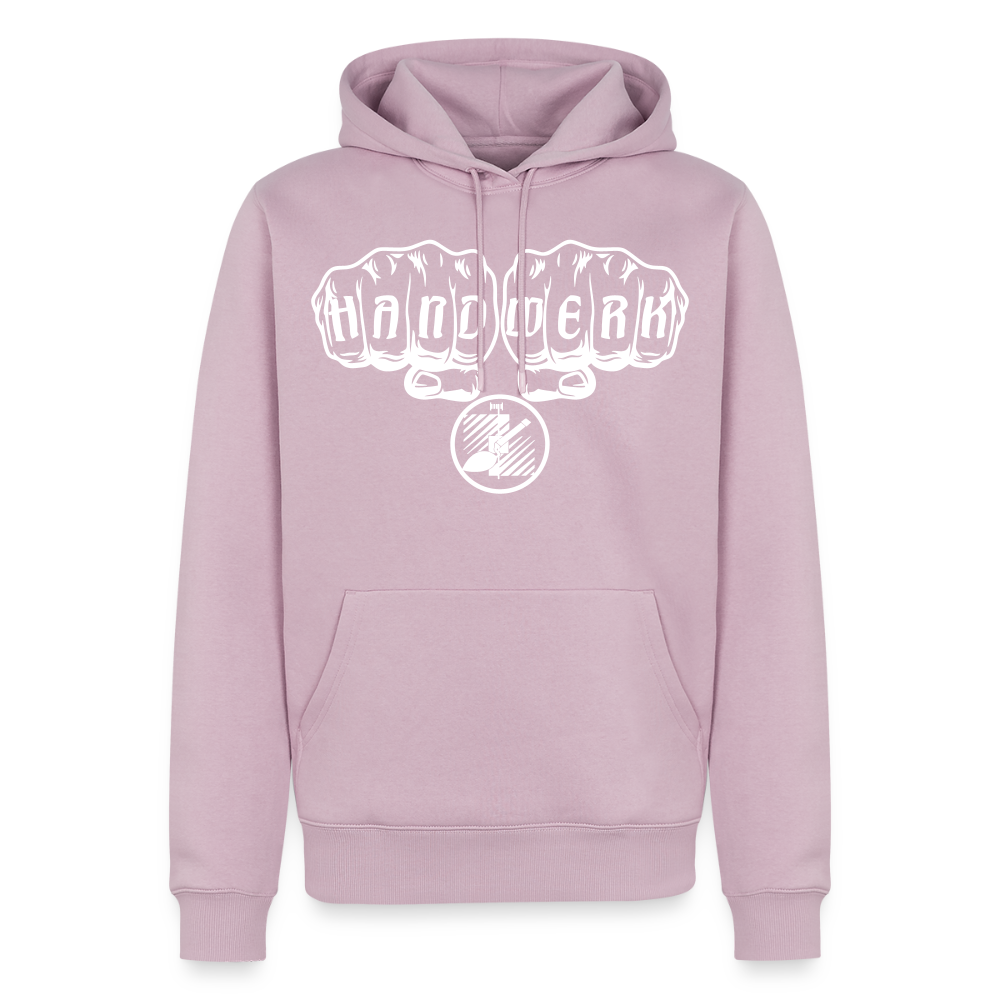 Männer Premium Hoodie "Fliesenleger" Altrosa Männer Premium Hoodie