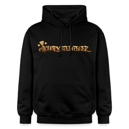 Gildan Unisex Softstyle® "Schornsteinfeger" Schwarz Gildan Unisex Softstyle® Midweight Hoodie