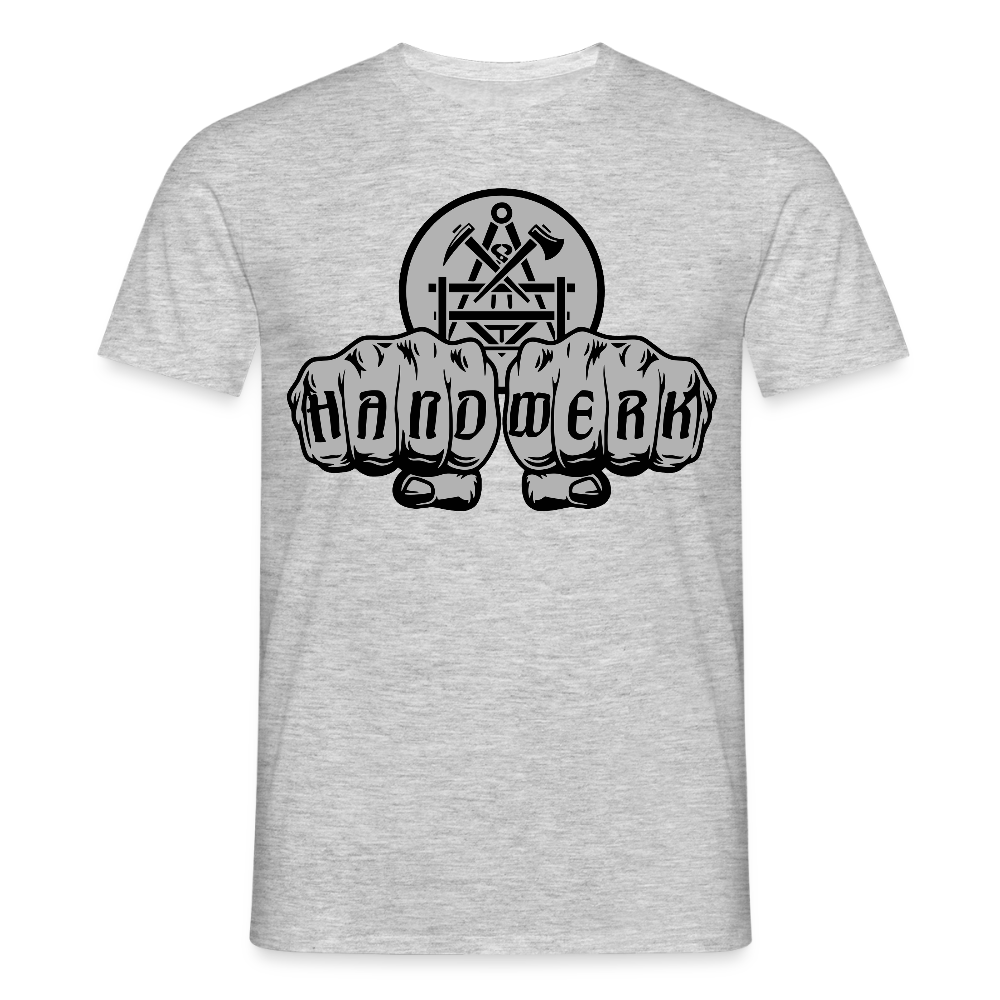 Unisex T-Shirt "Betonbauer" Grau meliert Männer T-Shirt