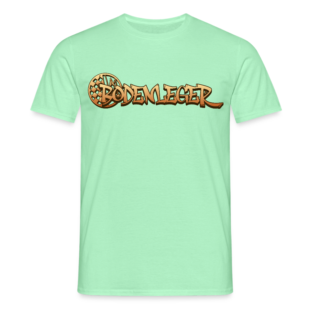 Unisex T-Shirt "Bodenleger" Mintgrün Männer T-Shirt
