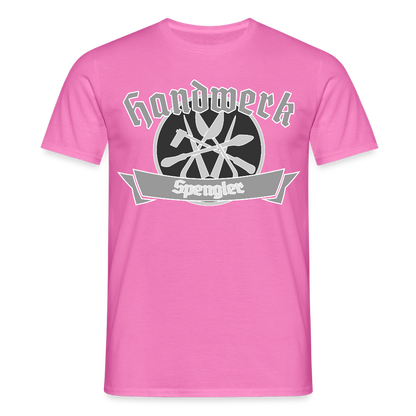 Unisex T-Shirt "Spengler" Pink Männer T-Shirt