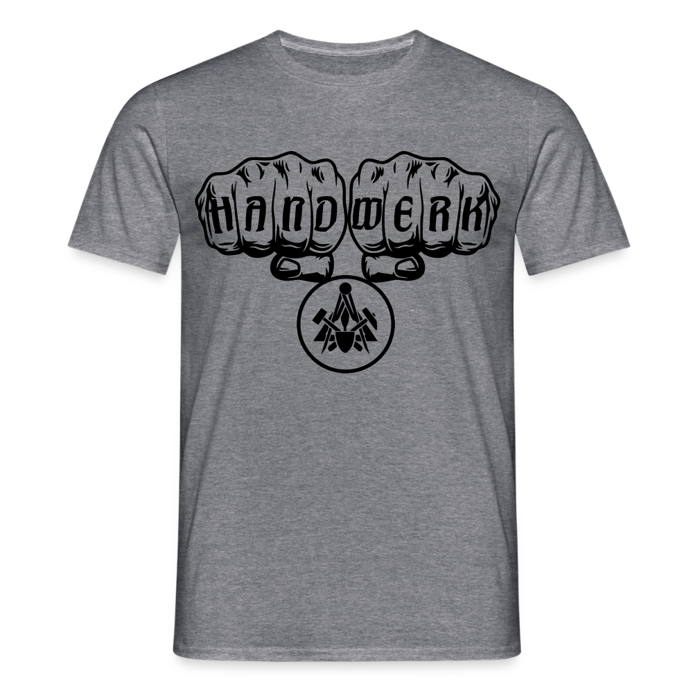 Unisex T-Shirt "Maurer" Graphit meliert Männer T-Shirt {{ color }}