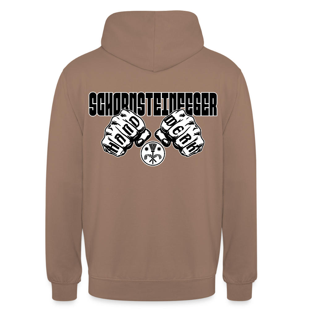 Unisex Hoodie "Schornsteinfeger" Mokka Unisex Hoodie