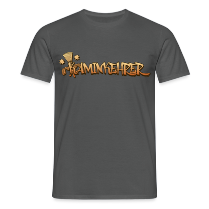 Unisex T-Shirt "Kaminkehrer" Anthrazit Männer T-Shirt