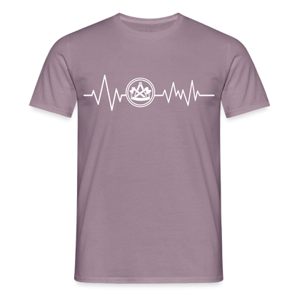 Unisex T-Shirt "Zimmermann" Lilagrau Männer T-Shirt