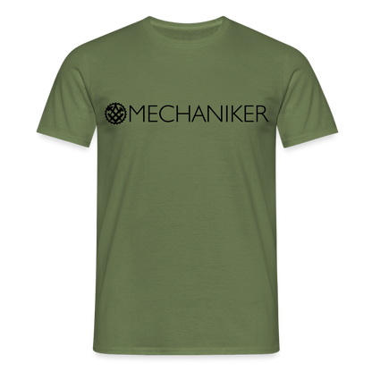Unisex T-Shirt "Mechaniker" Militärgrün Männer T-Shirt