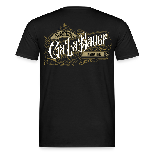 Unisex T-Shirt "GaLaBauer"-Nostalgie Schwarz Männer T-Shirt {{ color }}