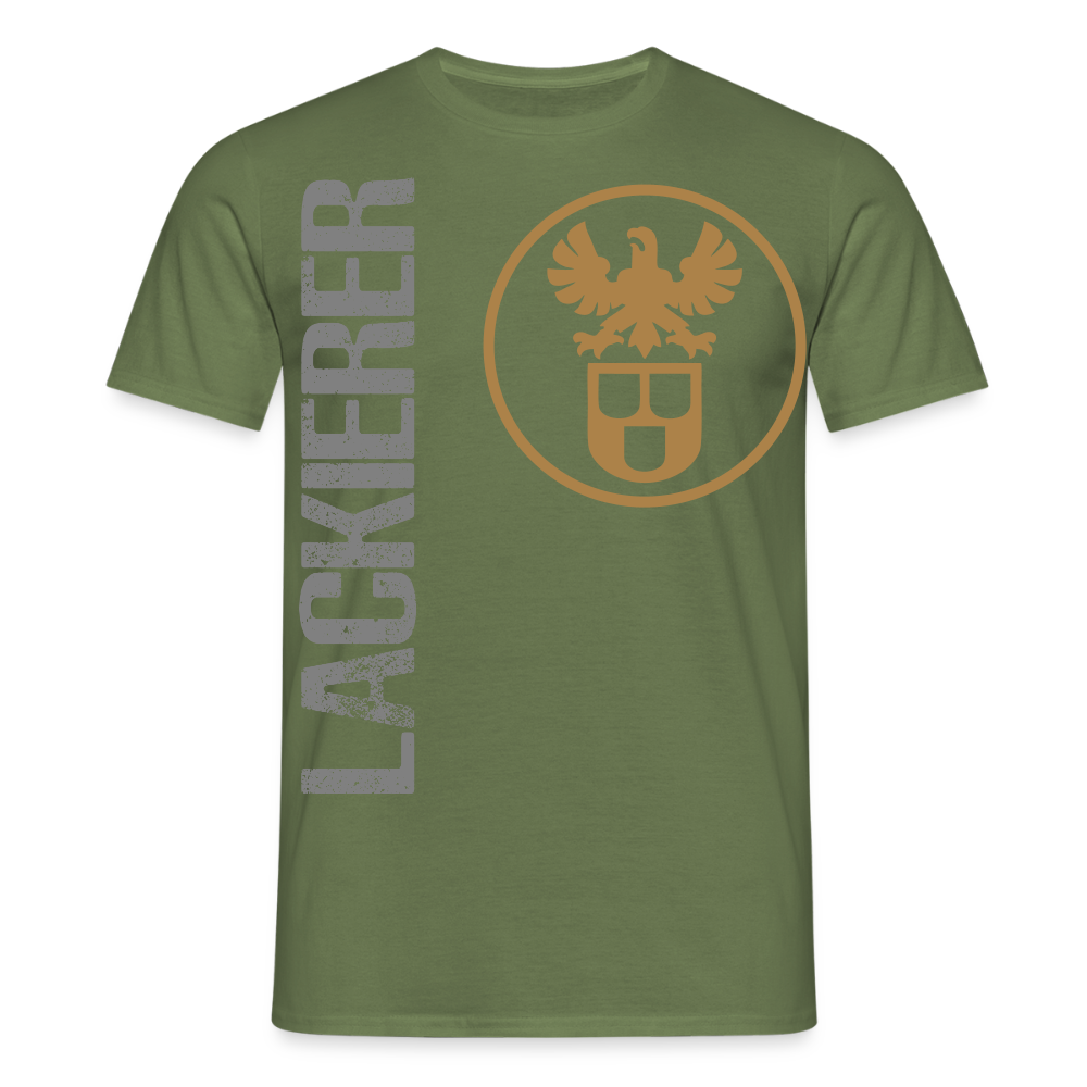 Unisex T-Shirt "Lackierer" Militärgrün Männer T-Shirt