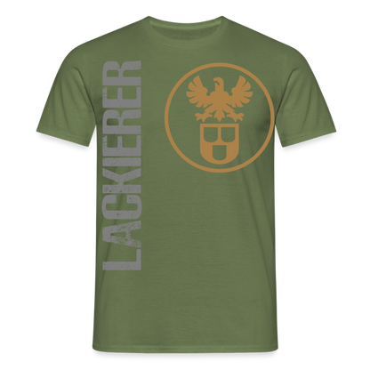 Unisex T-Shirt "Lackierer" Militärgrün Männer T-Shirt
