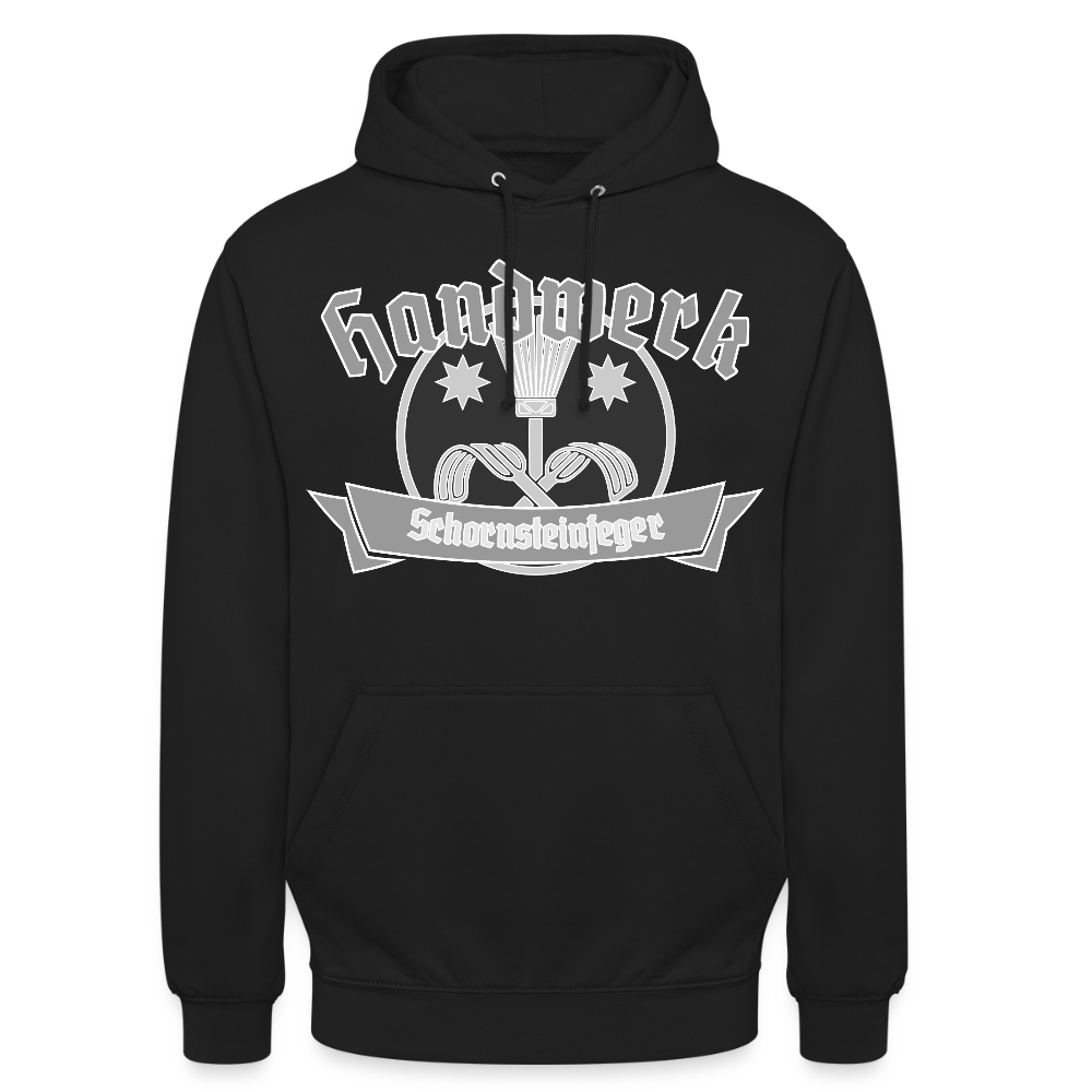 Unisex Hoodie "Schornsteinfeger" Schwarz Unisex Hoodie