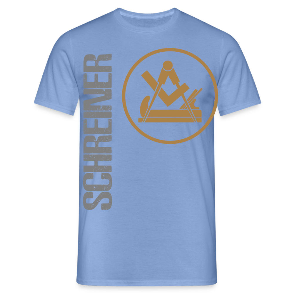 Unisex T-Shirt "Schreiner" carolina blue Männer T-Shirt