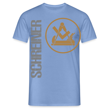 Unisex T-Shirt "Schreiner" carolina blue Männer T-Shirt