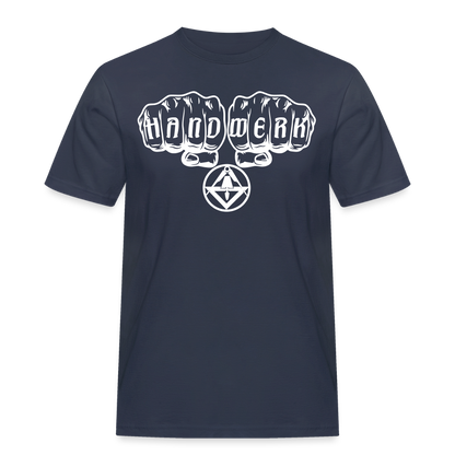 Männer Workwear T-Shirt "Stuckateur" Navy Männer Workwear T-Shirt