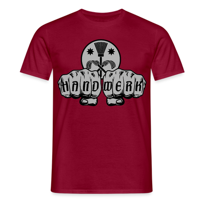 Unisex T-Shirt "Schornsteinfeger" Ziegelrot Männer T-Shirt