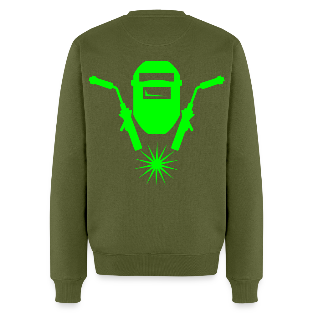 Unisex Premium Pullover "Metallbauer" neongrün Männer Premium Pullover