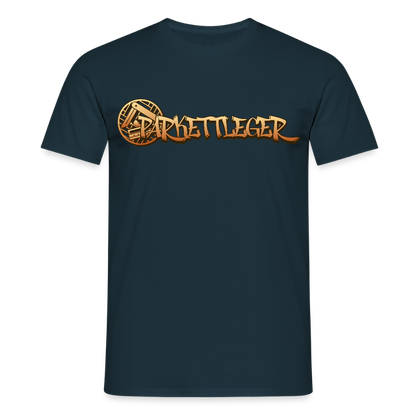 Unisex T-Shirt "Parkettleger" Navy Männer T-Shirt