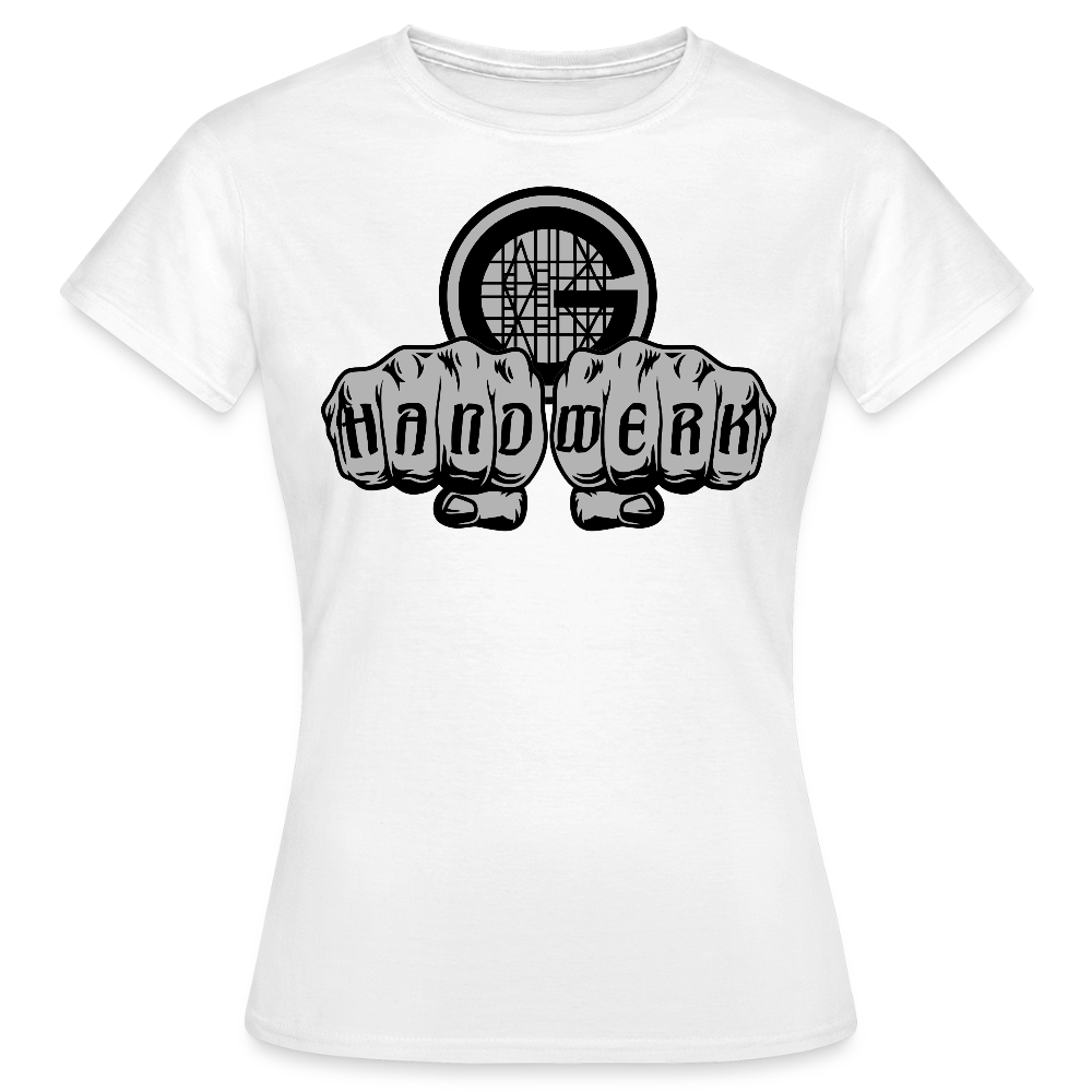 Frauen T-Shirt "Gerüstbauer" - Weiß