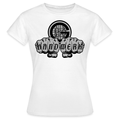 Frauen T-Shirt "Gerüstbauer" - Weiß