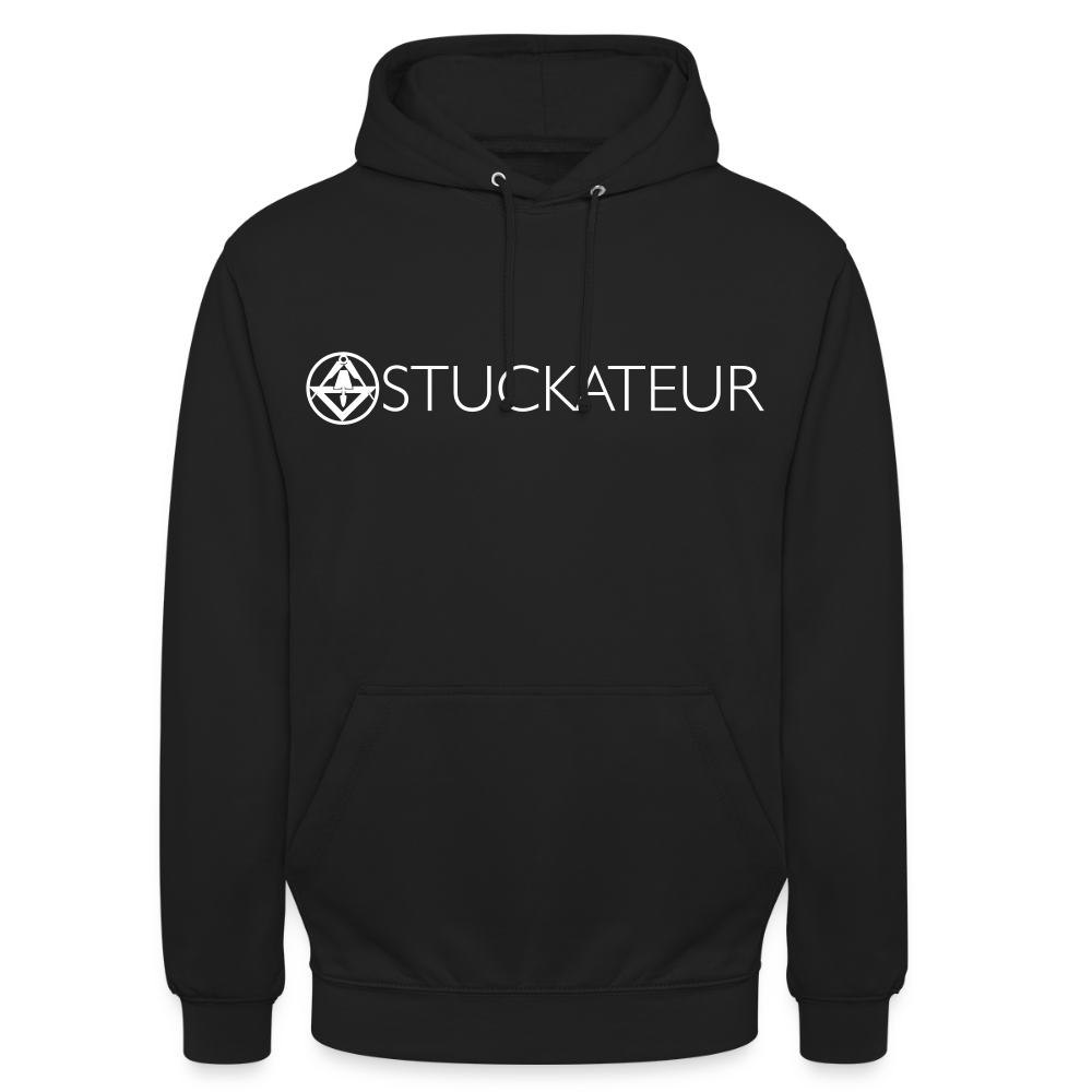 Unisex Hoodie "Stuckateur" Schwarz Unisex Hoodie