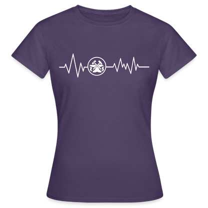 Frauen T-Shirt "Metallbauer" Dunkellila Frauen T-Shirt