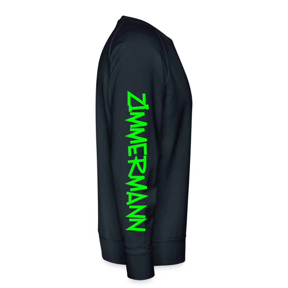 Unisex Premium Pullover "Zimmermann" neongrün Männer Premium Pullover