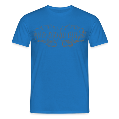 Unisex T-Shirt "Handwerk" Royalblau Männer T-Shirt