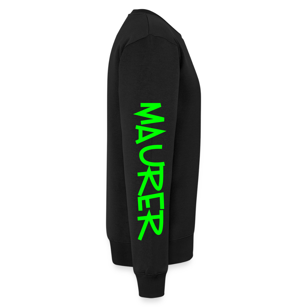 Unisex Premium Pullover "Maurer" neongrün Männer Premium Pullover