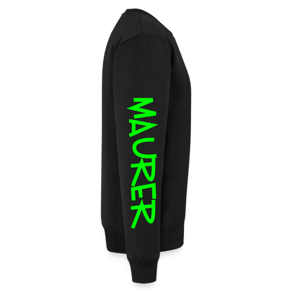 Unisex Premium Pullover "Maurer" neongrün Männer Premium Pullover
