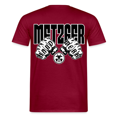 Unisex T-Shirt "Metzger" - Ziegelrot