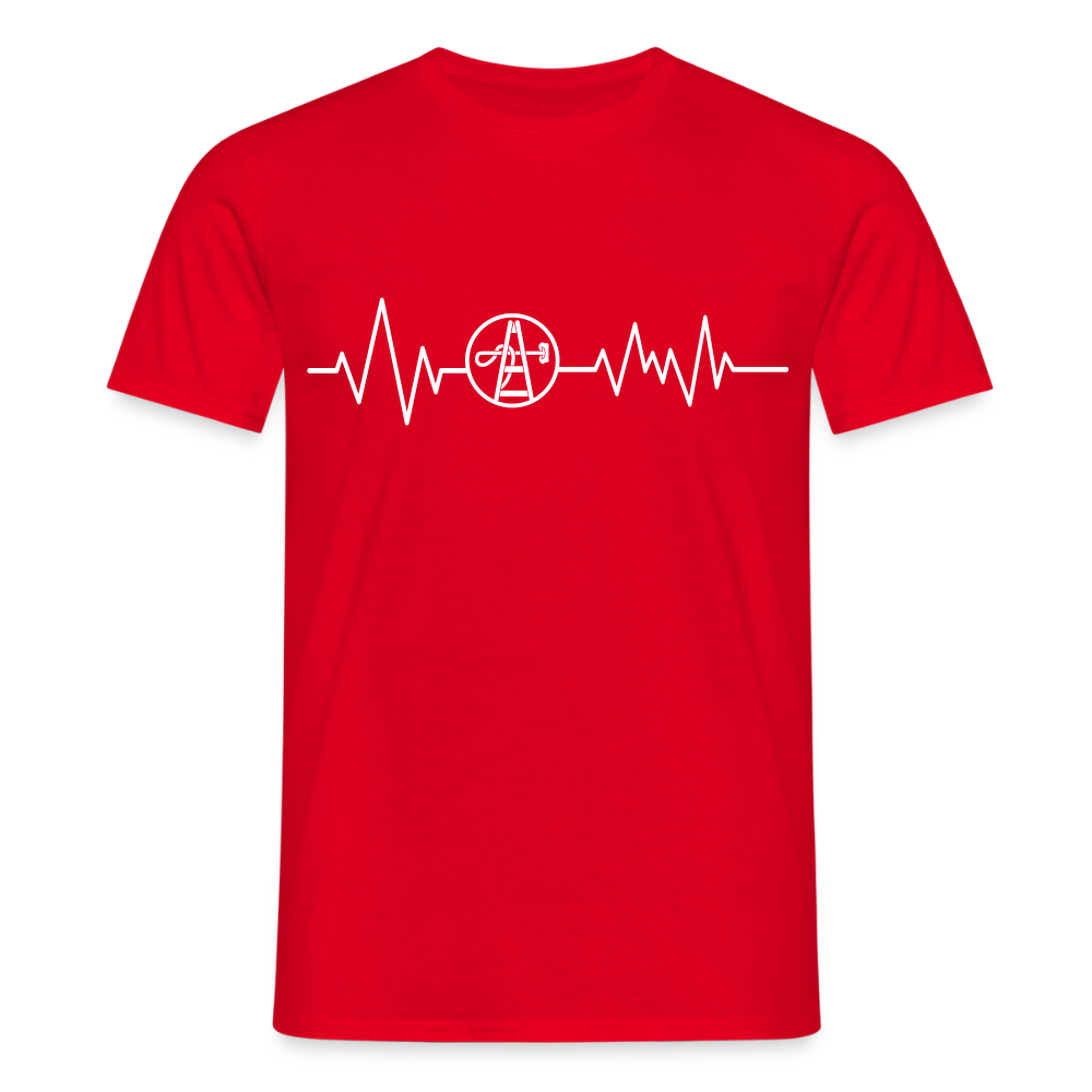 Unisex T-Shirt "Gebäudereiniger" Rot Männer T-Shirt