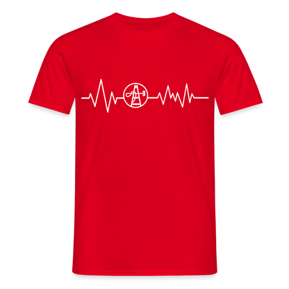 Unisex T-Shirt "Gebäudereiniger" Rot Männer T-Shirt
