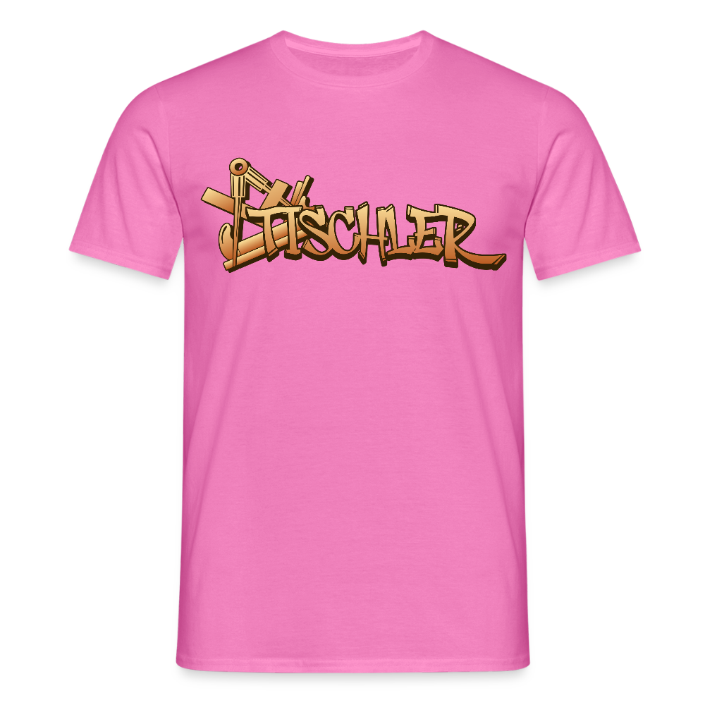 Unisex T-Shirt "Tischler" Pink Männer T-Shirt