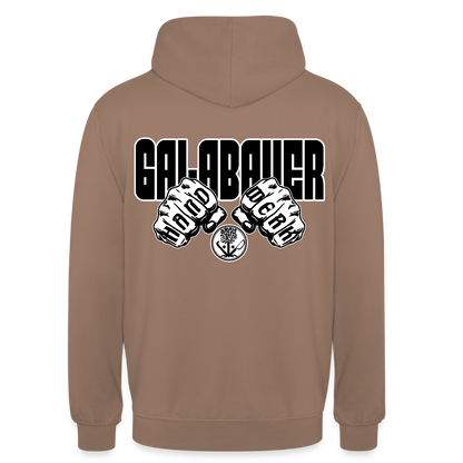 Unisex Hoodie "GaLaBauer" (beidseitig bedruckt) Mokka Unisex Hoodie