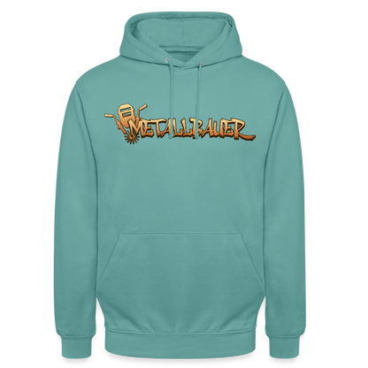 Unisex Hoodie"Metallbauer" Pastelltürkis Unisex Hoodie