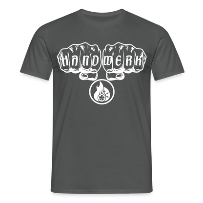 Unisex T-Shirt "Klimatechniker" Anthrazit Männer T-Shirt