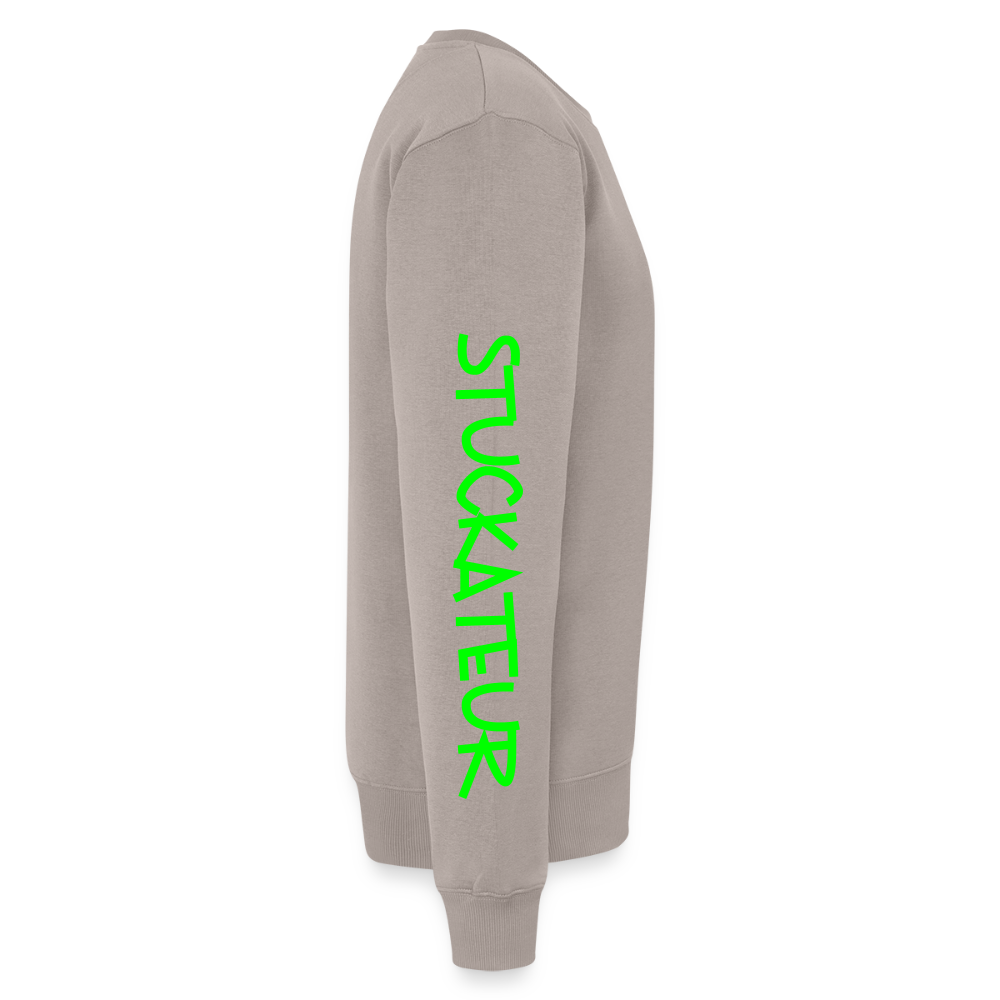 Unisex Premium Pullover "Stuckateur" neongrün Männer Premium Pullover