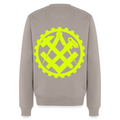 Unisex Premium Pullover "Mechaniker" neongelb Männer Premium Pullover