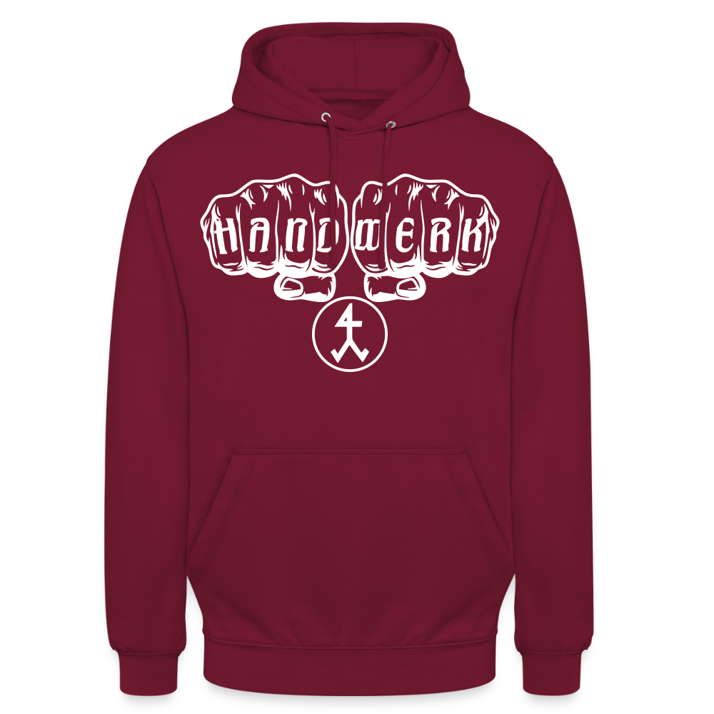 Unisex Hoodie "Steinmetz" Bordeaux Unisex Hoodie