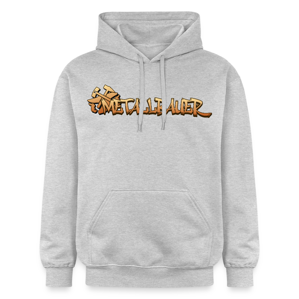 Gildan Unisex Softstyle® "Metallbauer" Hellgrau meliert Gildan Unisex Softstyle® Midweight Hoodie