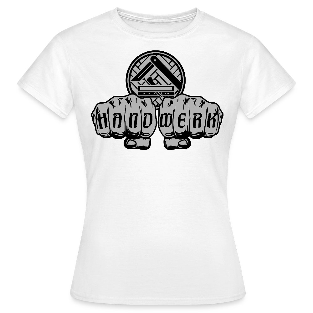 Frauen T-Shirt "Parkettleger" Weiß Frauen T-Shirt