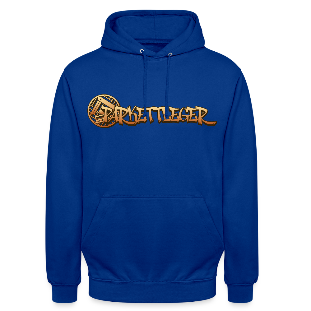 Unisex Hoodie "Parkettleger" Royalblau Unisex Hoodie