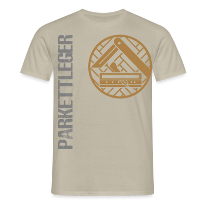 Unisex T-Shirt "Parkettleger" Sandbeige Männer T-Shirt