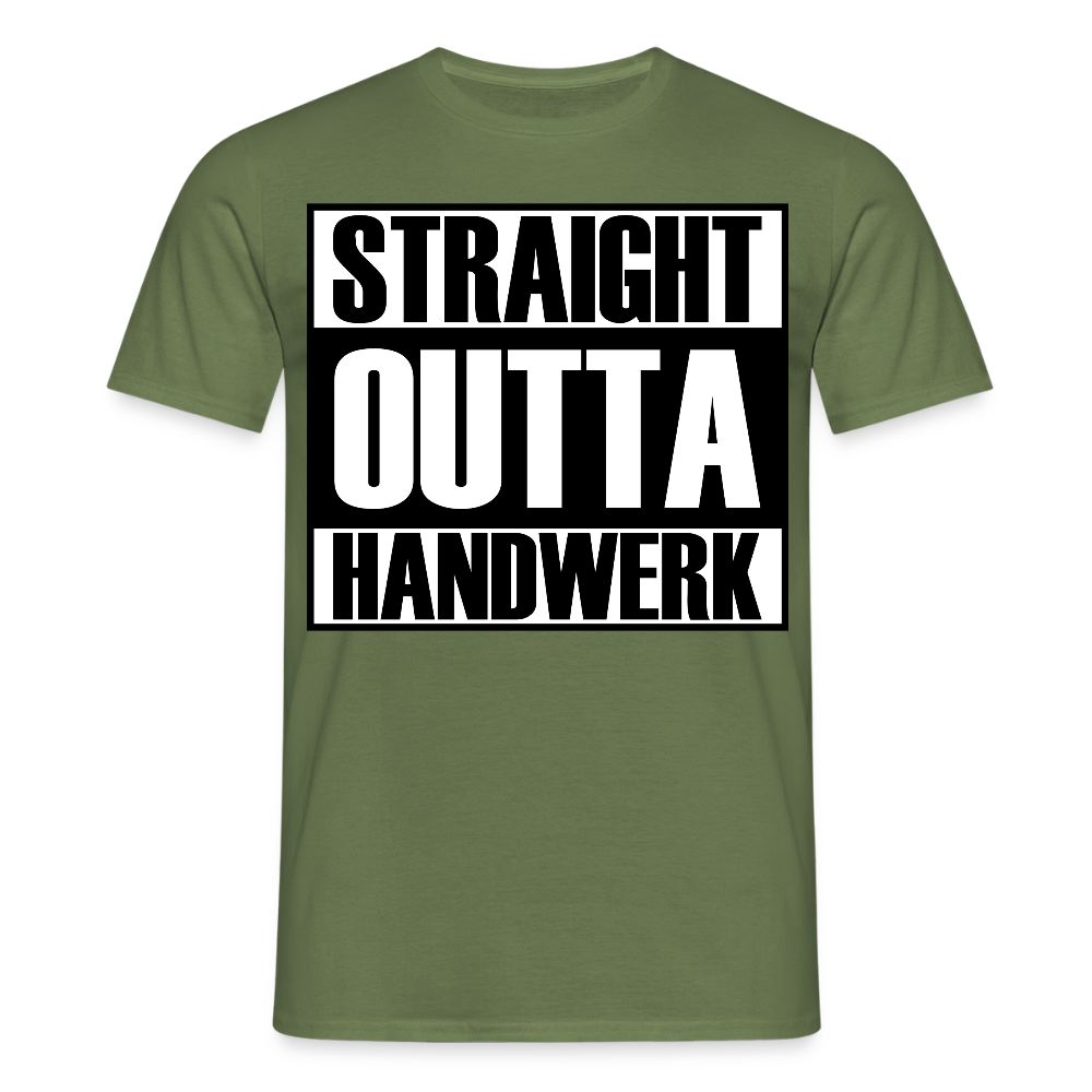 Unisex T-Shirt "Handwerk" Militärgrün Männer T-Shirt