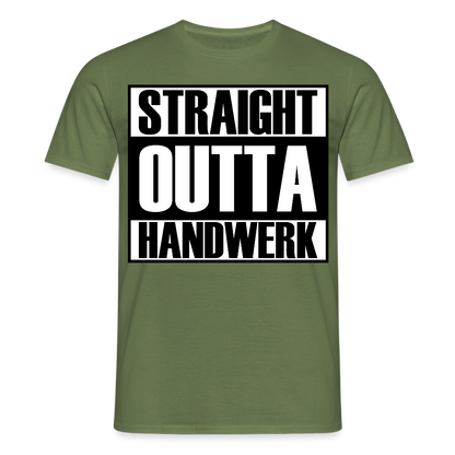 Unisex T-Shirt "Handwerk" Militärgrün Männer T-Shirt