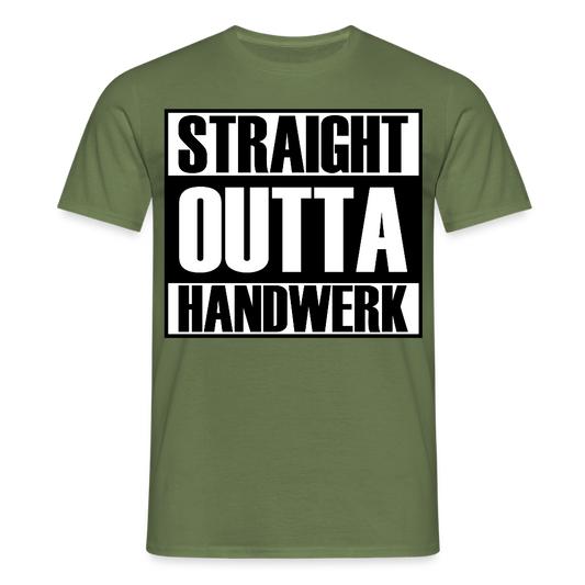 Unisex T-Shirt "Handwerk" Militärgrün Männer T-Shirt